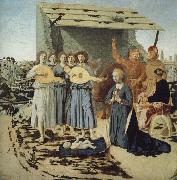 Piero della Francesca The Nativity oil painting on canvas